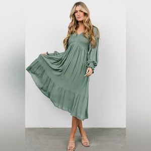 Baltic Born Lainey Smocked Midi Dress